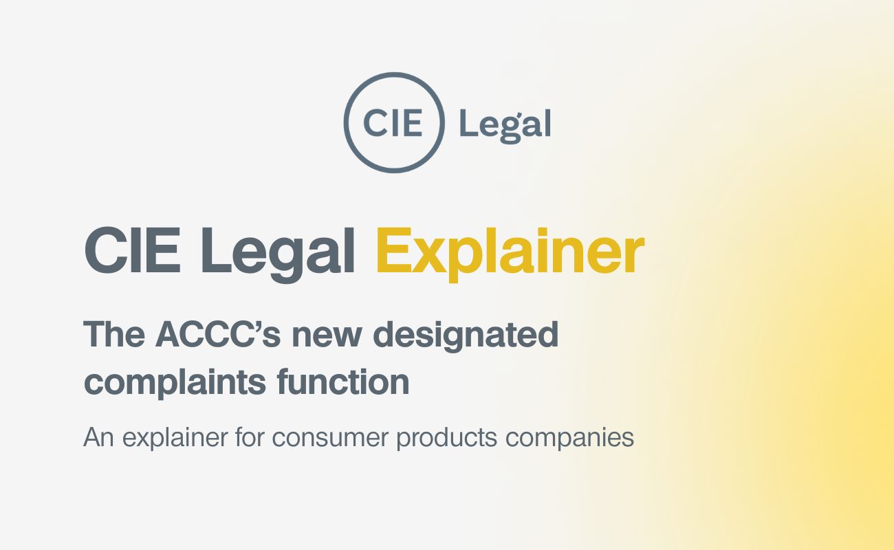 Explainer: The ACCC’s new designated complaints function